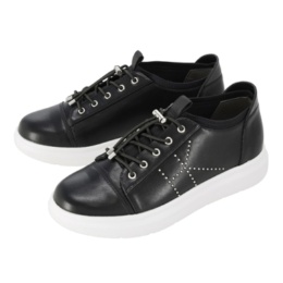HIROKO KOSHINO FEMME スタッズ厚底スニーカー