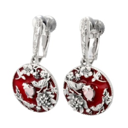 ウィリアム・モリス SS いちご泥棒 イヤリング/ピアス