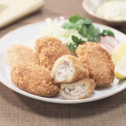 岡山県産 特大かきフライ8粒×2パック