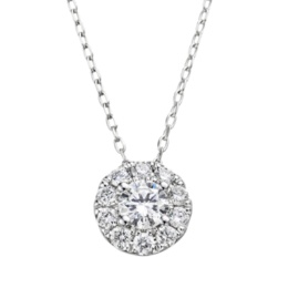 PT950 カナディアンダイヤモンド ペンダント 計0.25ctUP