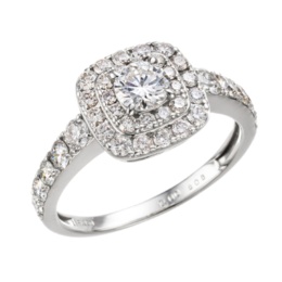 ナミビア産ダイヤモンド PT950 リング 計1.0ctUP