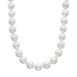 SV ナチュラルグレーカラーアコヤ真珠ネックレス 9.0mm