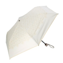 ルナジュメール UV1級遮光晴雨折傘レース柄ネット限定