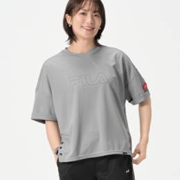 FILA UV ハートモチーフサイドスナッププルオーバー