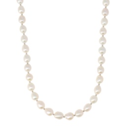 TarTar オーロラリップル真珠ロングネックレス[シエリー]