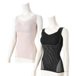 ゆきねえ モアソフト ブラキャミ　カラーが選べる2点セット