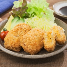 天然紅鮭と国産野菜のジューシーメンチ  計24個