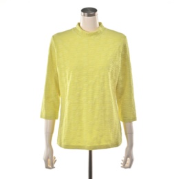 Ciel Lavie 綿混ふくれジャガードプルオーバー