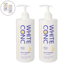 薬用ホワイトコンク ボディシャンプー1000mL 2本セットP付