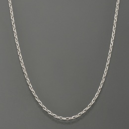 PT950 カットアズキチェーンネックレス 45cm [M]