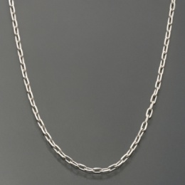 PT950 カットアズキチェーンネックレス 45cm [L]