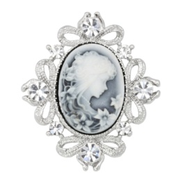 JinkaNezu クラシカルカメオデザイン ブローチ