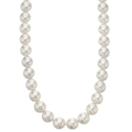 IRIS・SPIRA 和真珠ネックレス ライトグレー系9.5mm
