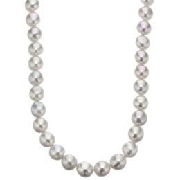 Bis・SPIRA 和真珠ネックレスグレー系9.5mm