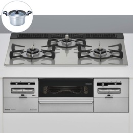 リンナイ ビルトインガスコンロ 炊飯鍋付 下取り有り