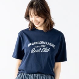 McGREGOR CLASSIC ボートクラブプリントTシャツ