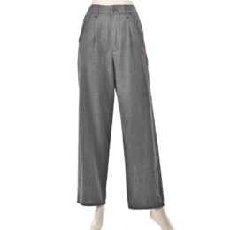 McGREGOR CLASSIC 麻混デニムリラックスストレートパンツ