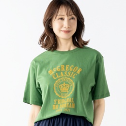 McGREGOR CLASSIC カレッジ調プリントTシャツ