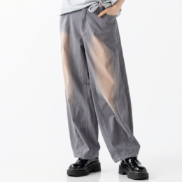 PERSONS ウォッシュ加工バナナパンツ