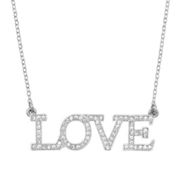 &LOVE キラキラLOVEネックレス
