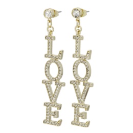 &LOVE キラキラLOVEピアス