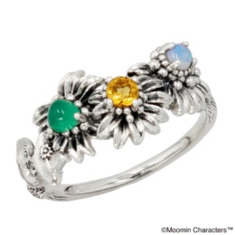 ムーミン シルバー925 木陰に佇むスナフキン リング