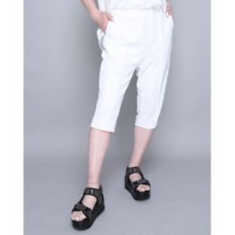 ANNE COQUINE 強撚スムースジャージーバミューダパンツ