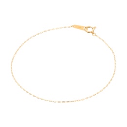 マエストロ 純金 ロングピッチ ミラーカットチェーン ブレスレット