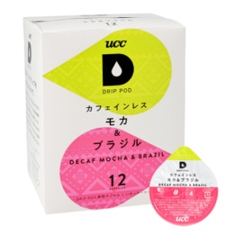 UCC ドリップポッド カフェインレス モカ&ブラジル