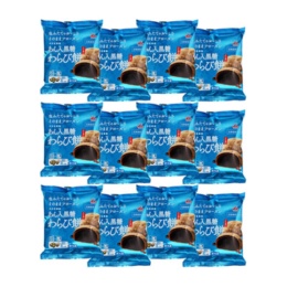 井村屋 あん入黒糖わらび餅 12袋 計48コ