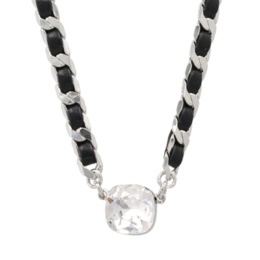 JN クリスタルガラス マグネットトップ チョーカーネックレス