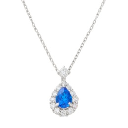 アウィナイト ペアシェイプ PT ペンダント 0.20ctUP