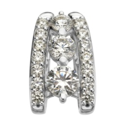 ボツワナ産ダイヤモンド PTペンダントヘッド 計0.53ctUP