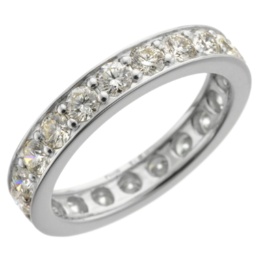 ボツワナ産ダイヤモンド PTフルエタニティリング 計1.5ctUP