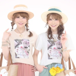  &LOVE LOVEなフラワーブーケアートTシャツ