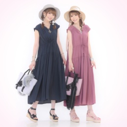 &LOVE 華やか美人魅せワンピース