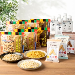 クッキーとご飯の非常食セット3日間セット