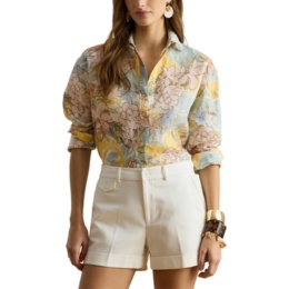Lauren Ralph Lauren リラックス フィット リネン シャツ