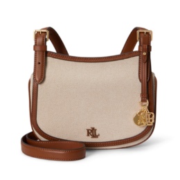 Lauren Ralph Lauren キャンバス クロスボディバッグ