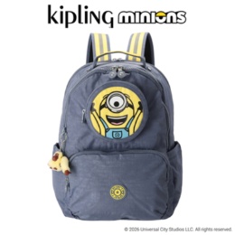 KIPLINGｘMINIONS ソウル バックパック[PC収納可]