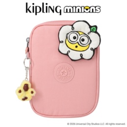 KIPLINGｘMINIONS 100ペンズ ラージポーチ