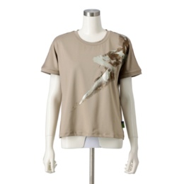 SUPERLADY 服から元気!箔プリントTシャツ