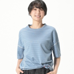  PERSONS デニムライクリバーシブルTシャツ