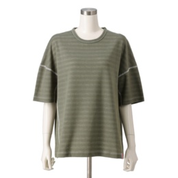 PERSONS デニムライクリバーシブルTシャツ
