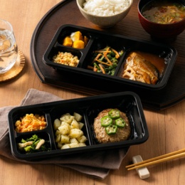 塩分2.5g以下 和風ハンバーグ&さば味噌煮計6