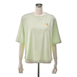 MAHARA MODERN マーブルダイムラ染風プリントTシャツ