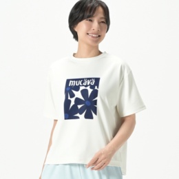 mucava イフミック 夏に活躍 多機能ロゴTシャツ