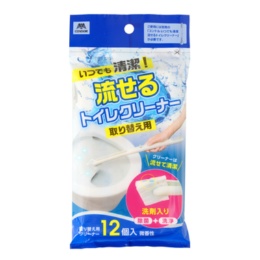 コンドル 流せるトイレクリーナー 取替用クリーナー12個入