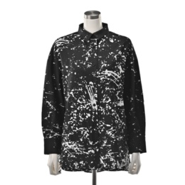 BOUTIQUE JUNKO スプラッシュプリントシャツチュニック