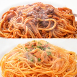  浅草ヨシカミ ナポリタンとデミグラスミートソース各4食計8食